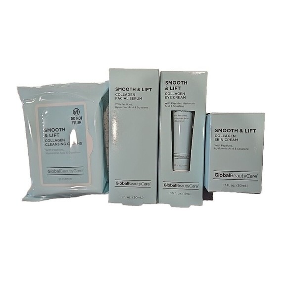 Global Beauty Care Smooth and Lift Collagen Skin Care Set - Picture 1 of 14